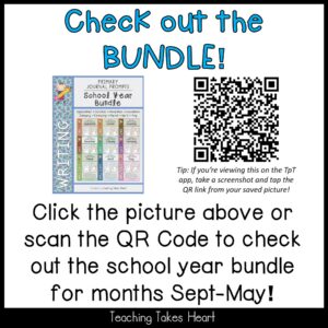 Primary Writing Journal Prompts | January — Preview 11