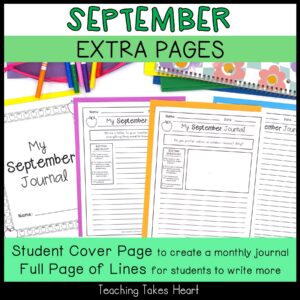 Intermediate Writing Journal Prompts | September — Preview 5