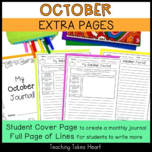 Intermediate Writing Journal Prompts | October — Preview 5