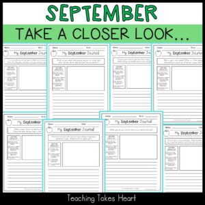 Intermediate Writing Journal Prompts | September — Preview 7