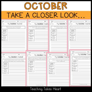 Intermediate Writing Journal Prompts | October — Preview 8