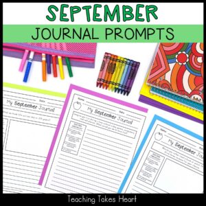 Intermediate Writing Journal Prompts | September — Preview 9