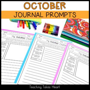 Intermediate Writing Journal Prompts | October — Preview 9