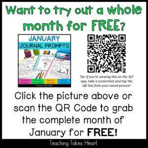 Primary Writing Journal Prompts | March — Preview 11