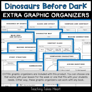 Magic Tree House #1 Dinosaurs Before Dark resource preview