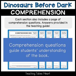 Magic Tree House #1 Dinosaurs Before Dark resource preview