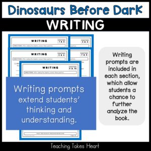 Magic Tree House #1 Dinosaurs Before Dark resource preview